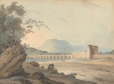Bidzee Ghur, zrobione w pobliżu wioski Mow [Mhow] autorstwa Samuel Davis