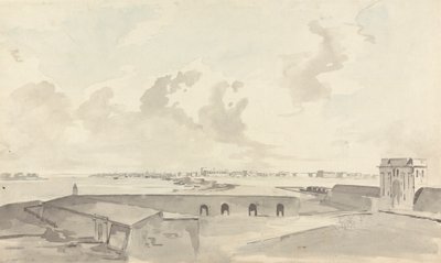 Fort William w Kalkucie autorstwa Samuel Davis