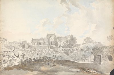 Stary Meczet w Rajmahal [Rajmahal] autorstwa Samuel Davis