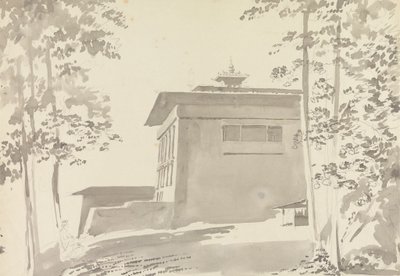 O Templo de Wangdutsepolish autorstwa Samuel Davis