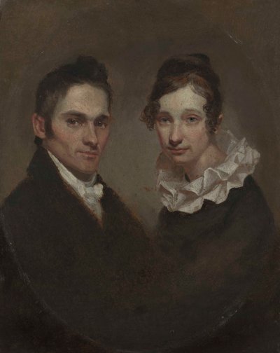 Wielebny (1789-1869) i pani Hiram Bingham (Sybil Mosely, zm. 1848) autorstwa Samuel Finley Breese Morse