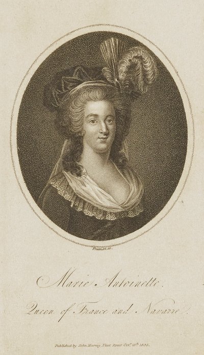 Maria Antonina, królowa Francji i Nawarry autorstwa Samuel Freeman
