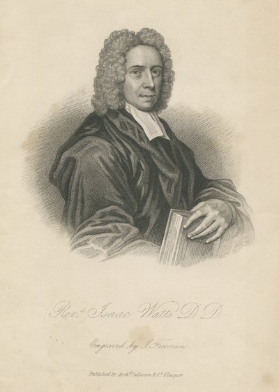 Rev Isaac Watts autorstwa Samuel Freeman