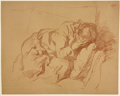 Lamentująca kobieta (Sarah H. Crone) autorstwa Samuel H. Crone