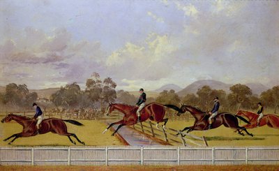 Bieg z przeszkodami autorstwa Samuel Henry Alken