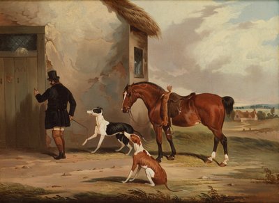 Coursing: Returning (olej na płótnie) autorstwa Samuel Henry Alken