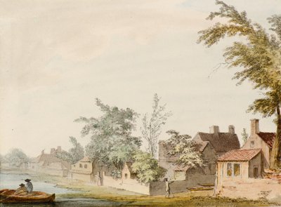 Wioska nad jeziorem autorstwa Samuel Hieronymous Grimm