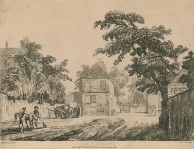W Małej Chelsea autorstwa Samuel Hieronymous Grimm