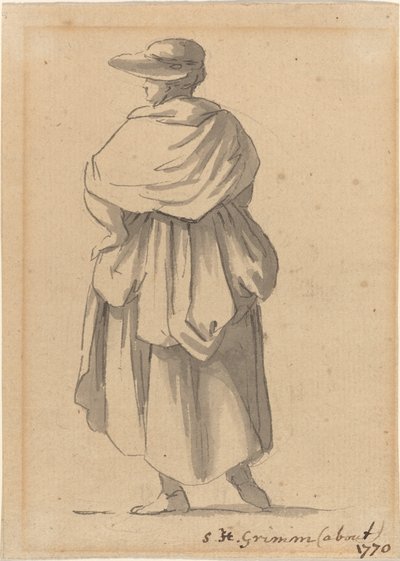 Wieśniaczka autorstwa Samuel Hieronymus Grimm