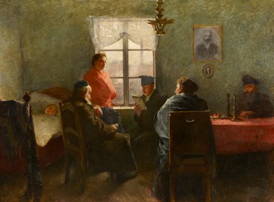 Odpoczynek w szabat autorstwa Samuel Hirszenberg