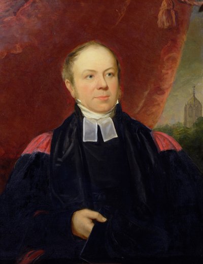 Portret Williama Bucklanda (1784-1856) profesora mineralogii na Uniwersytecie Oksfordzkim i dziekana Westminster autorstwa Samuel Howell