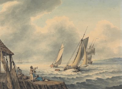 Pejzaż morski autorstwa Samuel Howitt