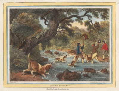 Polowanie na wydry autorstwa Samuel Howitt