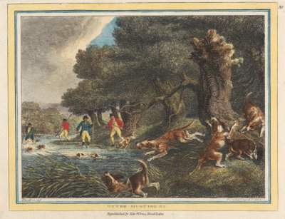 Polowanie na wydry, płyta 1 autorstwa Samuel Howitt