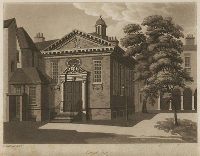 Lions Inn, Londyn autorstwa Samuel Ireland