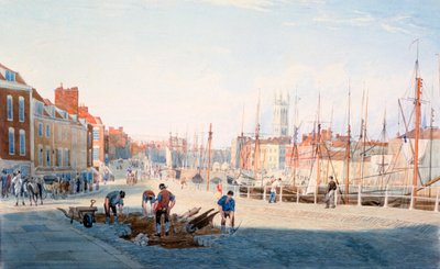 Parada św. Augustyna, Bristol, ok. 1810 r. autorstwa Samuel Jackson