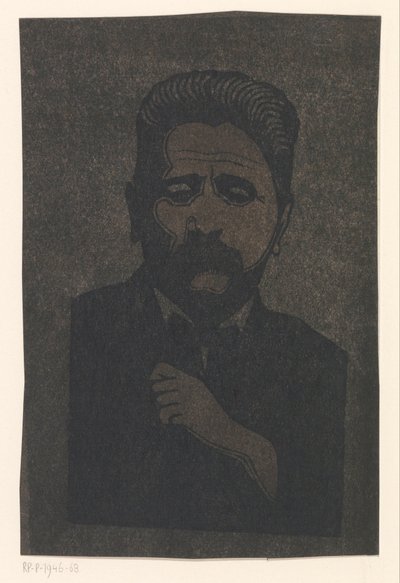 Autoportret (z cieniem) autorstwa Samuel Jessurun de Mesquita (signed by artist)