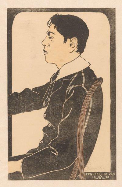 Uczeń 1908 autorstwa Samuel Jessurun de Mesquita