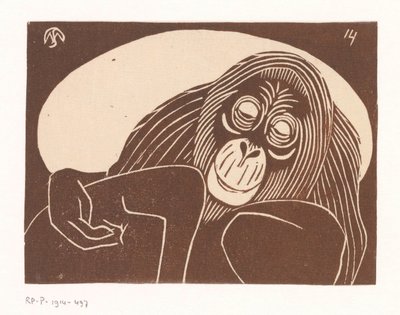 u orangutanów autorstwa Samuel Jessurun de Mesquita