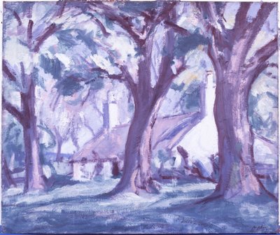 Domek, Kirkcudbright autorstwa Samuel John Peploe