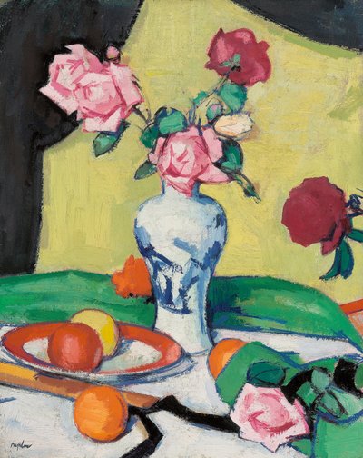 Róże, początek lat 20. autorstwa Samuel John Peploe