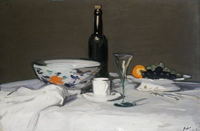 Czarna butelka, ok. 1905 r. autorstwa Samuel John Peploe