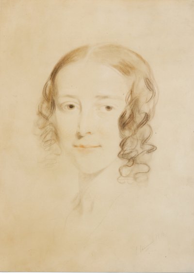 Frances Elizabeth Dickens (Fanny Burnett), 1836 (pastel i kredka na papierze) autorstwa Samuel Laurence