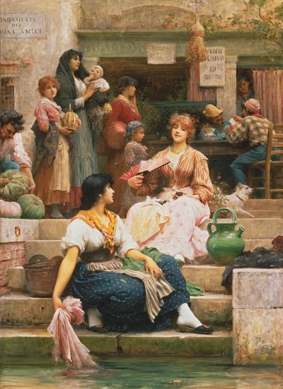 Wenecjanie autorstwa Samuel Luke Fildes