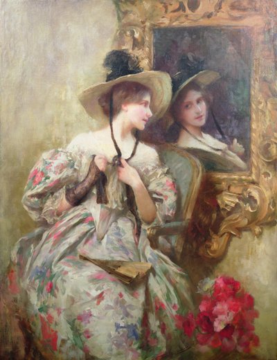 Odbicia (olej na płótnie) autorstwa Samuel Melton Fisher
