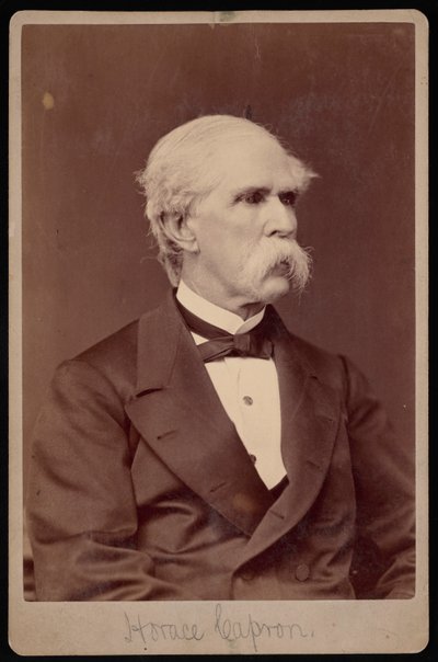 Portret Horacego Caprona 1804-1885, przed 1885. autorstwa Samuel Montague Fassett
