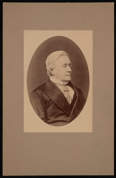 Portret Józefa Henryka 1797-1878, grudzień 1875. autorstwa Samuel Montague Fassett
