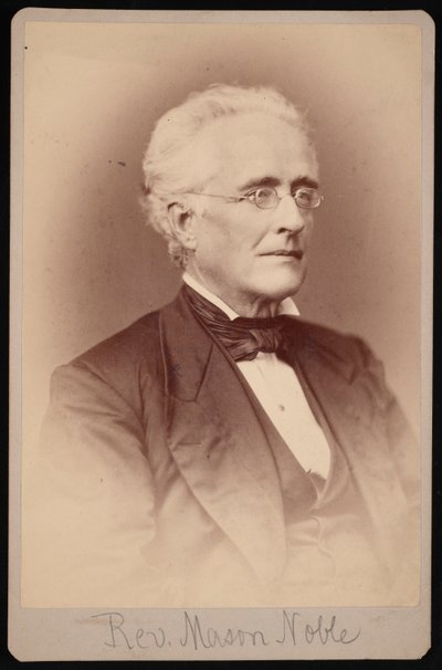 Portret ks. Masona Noble 1809-1881, w latach 1876-1880. autorstwa Samuel Montague Fassett