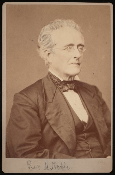 Portret ks. Masona Noble 1809-1881, w latach 1876-1880. autorstwa Samuel Montague Fassett
