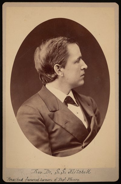 Portret wielebnego Samuela Swaina Mitchella 1839-1919, w latach 1876-1880. autorstwa Samuel Montague Fassett