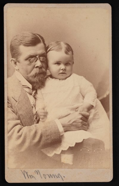 Portret Williama Młodego i Dziecka, 1879. autorstwa Samuel Montague Fassett