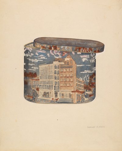 Pudło modniarskie autorstwa Samuel O. Klein
