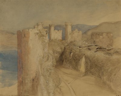 Zamek Conway autorstwa Samuel Palmer