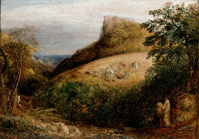 Scena pasterska, ok. 1833-1835 autorstwa Samuel Palmer