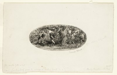 Pulchny Bachus autorstwa Samuel Palmer