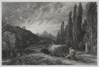 Wczesny oracz autorstwa Samuel Palmer