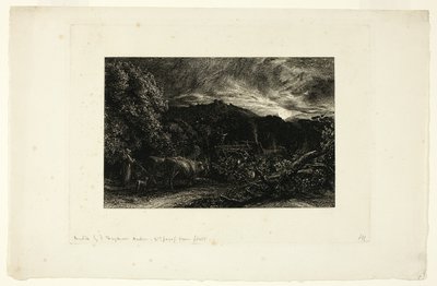 Pasterz autorstwa Samuel Palmer