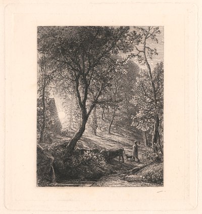 Chata Pasterza autorstwa Samuel Palmer