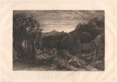 Gwiazda powrotu do domu autorstwa Samuel Palmer