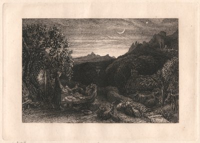 Gwiazda powrotu do domu autorstwa Samuel Palmer