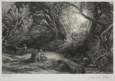 Poranek życia autorstwa Samuel Palmer