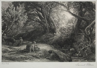 Poranek życia, 1860-1861. autorstwa Samuel Palmer