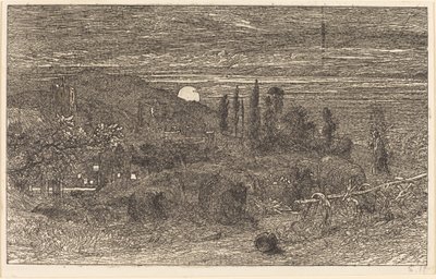 Wschodzący księżyc, czyli angielskie duszpasterstwo autorstwa Samuel Palmer