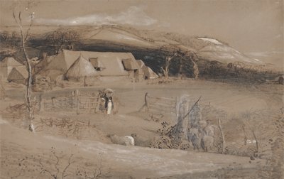 Dolina Wizji autorstwa Samuel Palmer