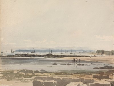 Scena na plaży autorstwa Samuel Prout