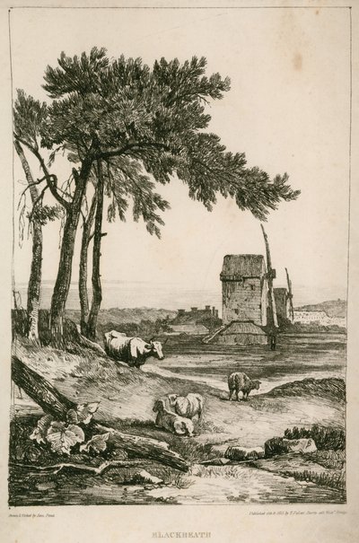 Blackheath, Londyn autorstwa Samuel Prout
